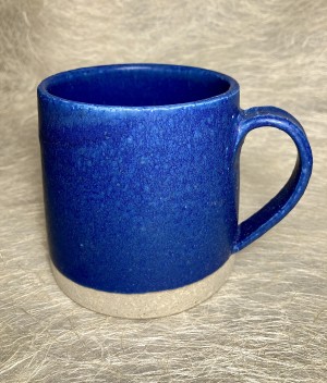 Tas blauw - Mug blue.