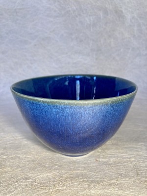 Kommetje fel blauw S.