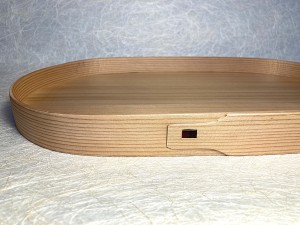 Plateau bamboe groot.